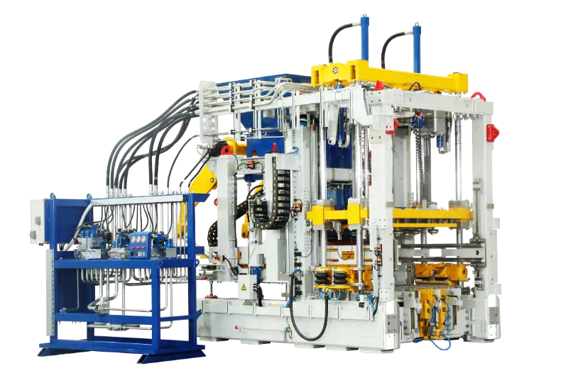 泉工股份ZN1200-2S智能砖机｜打造高效节能全自动固废制砖生产线